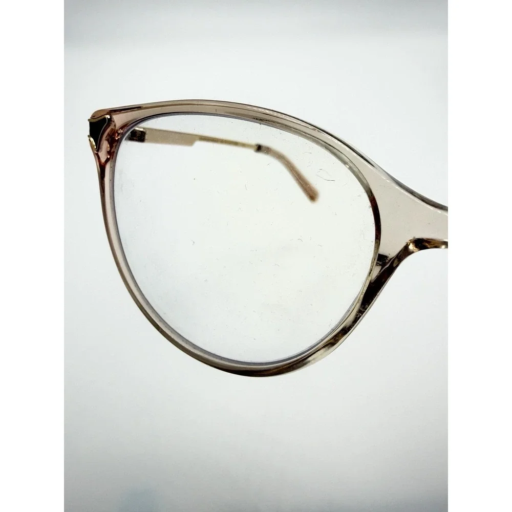 SHWOOD Allison Blush Pink Transparent Full Rim Eyeglasses Frames Only 51-18-140